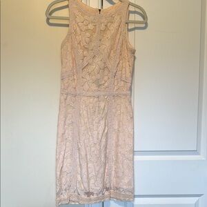 Chelsea & Violet Pink Sheath Halter Dress